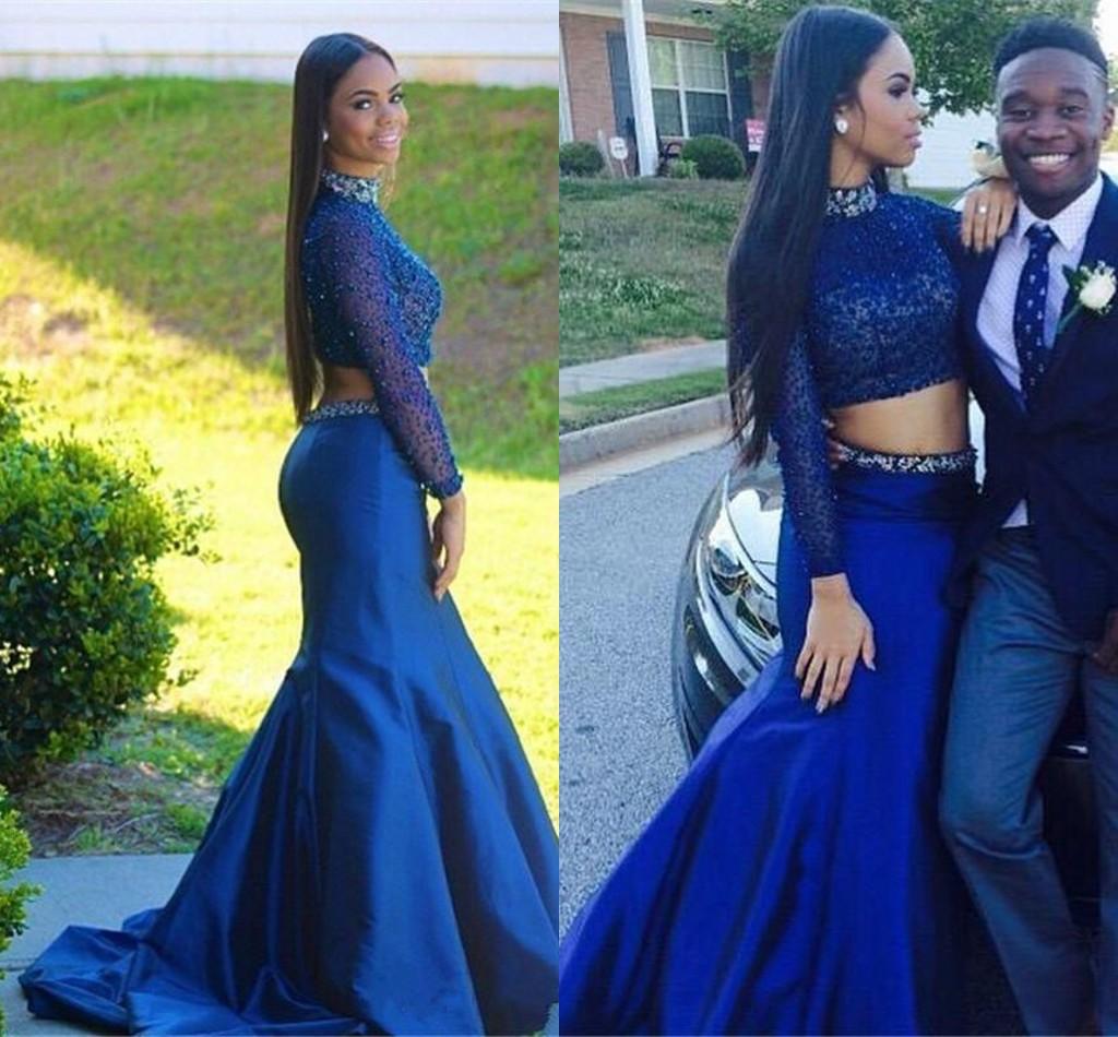 navy blue and royal blue outfits